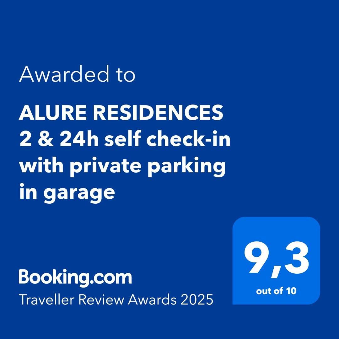 Alure Residences 2 & 24H Self Check-In, Parking In The Garage In The Apartment Building Included, New Building, Terrace, Green Location With A Forest Park With A Lake, Children'S Playground Banska Bystrica Exterior photo